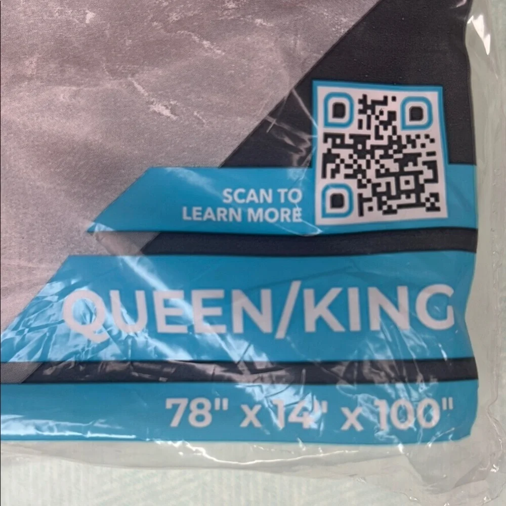 All-Purpose Mattress Protection Bag - Clear, Queen or King Size